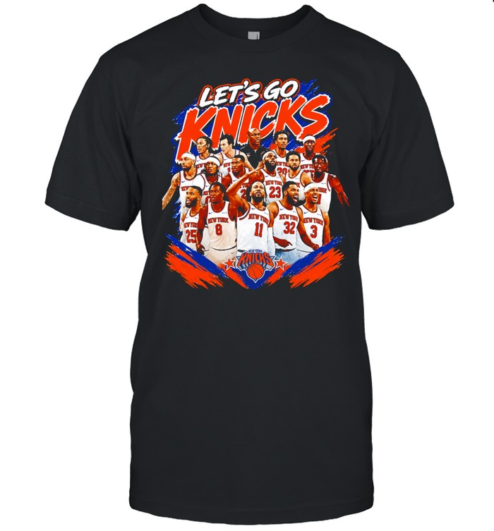 Basketball Players Team Roster Lets Go Knicks Unisex T-Shirt