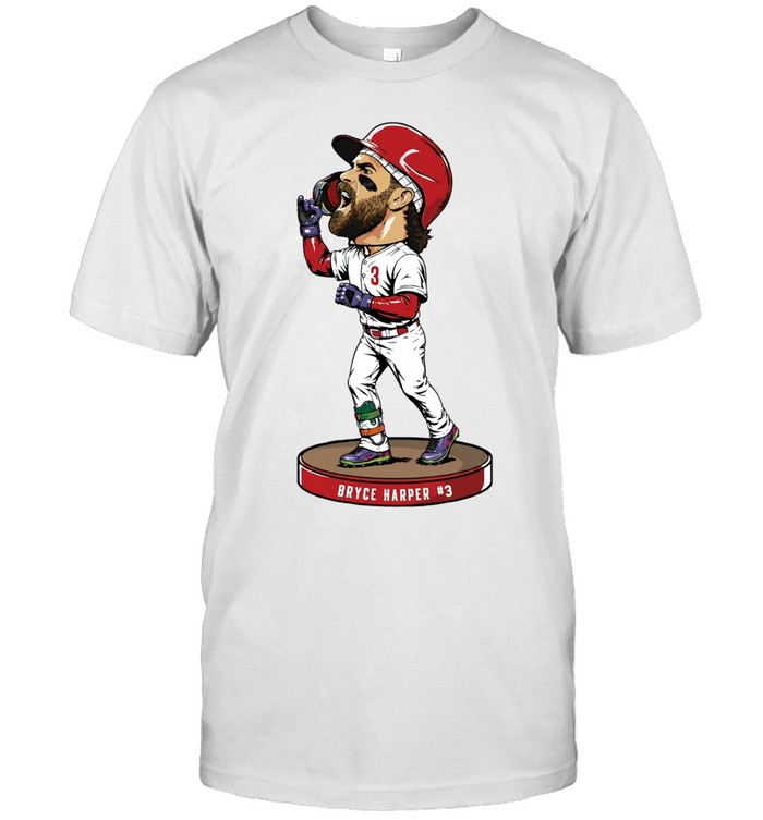 Bryce Harper Philadelphia Phillies Bobble Head Unisex T-Shirt