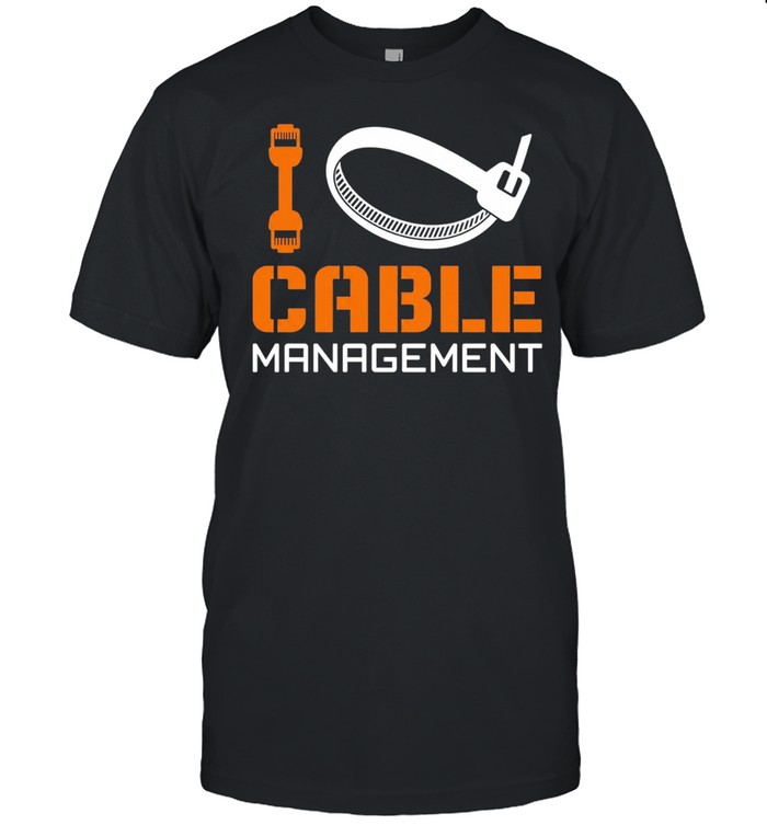 Cable management Unisex T-Shirt