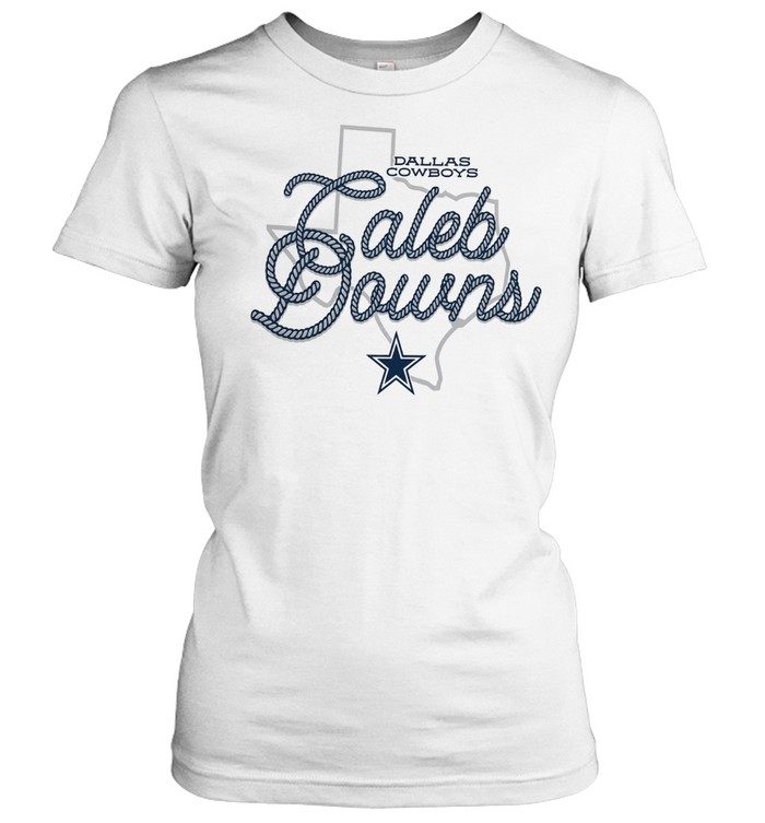 Caleb Downs Dallas Cowboys Americas Team National Football League Texas Women T-Shirt