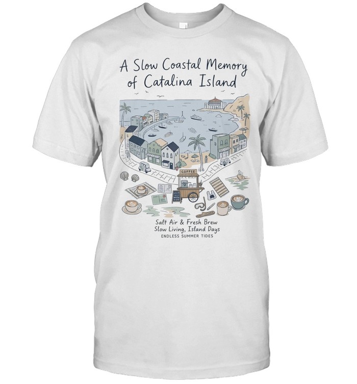 Catalina Island slow coastal memory Unisex T-Shirt
