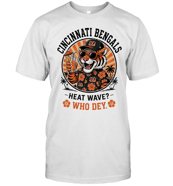 Cincinnati Bengals heat wave beach vibes mascot Unisex T-Shirt