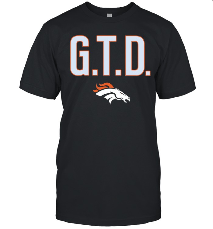 Denver Broncos GTD logo Unisex T-Shirt