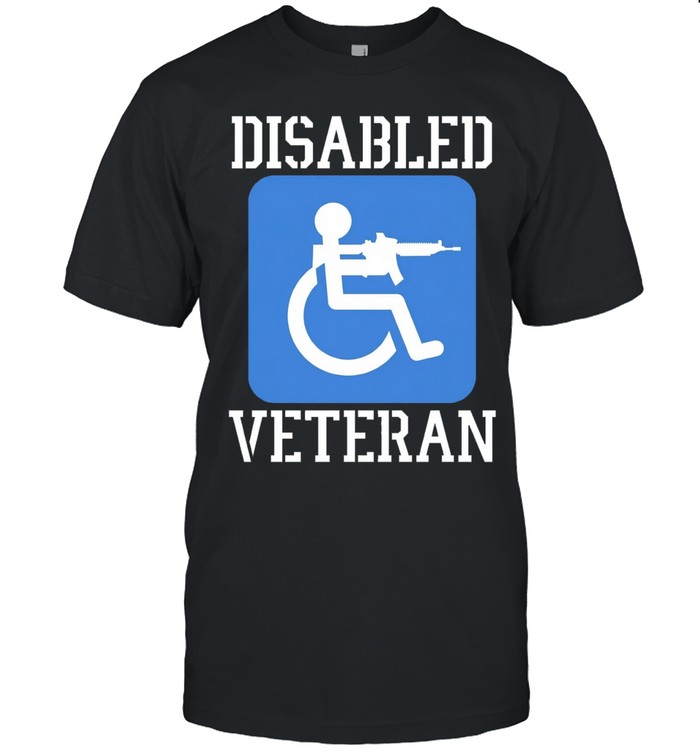 Disabled Veteran military army handicapped Unisex T-Shirt