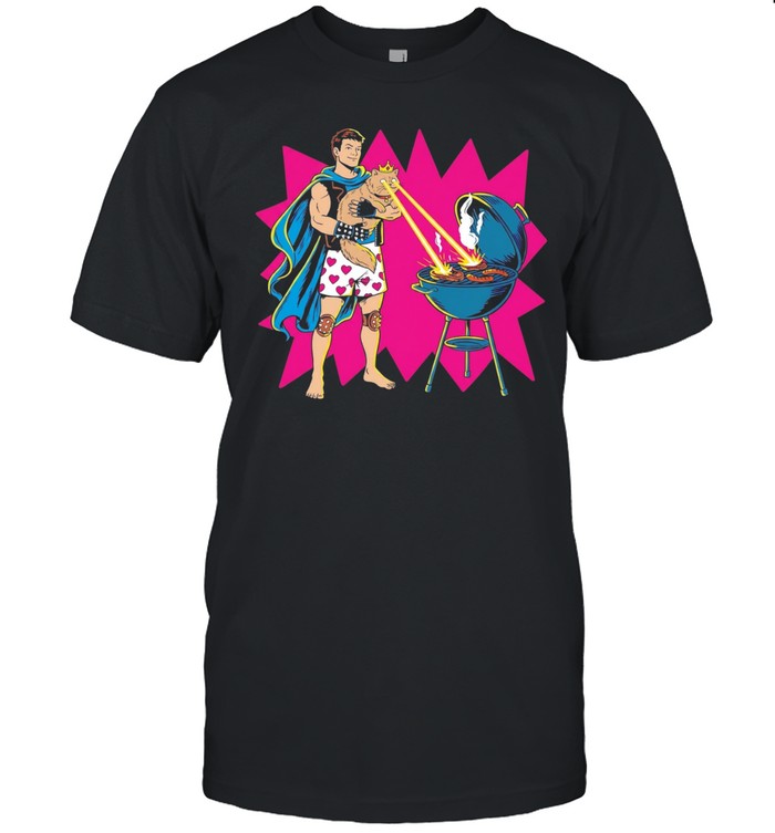 Dungeon Crawler Carl and Princess Donut grilling steaks Unisex T-Shirt