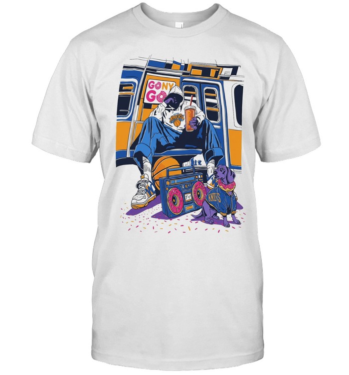 Dunkin’ Knicks New York Subway Donut Streetwear Unisex T-Shirt
