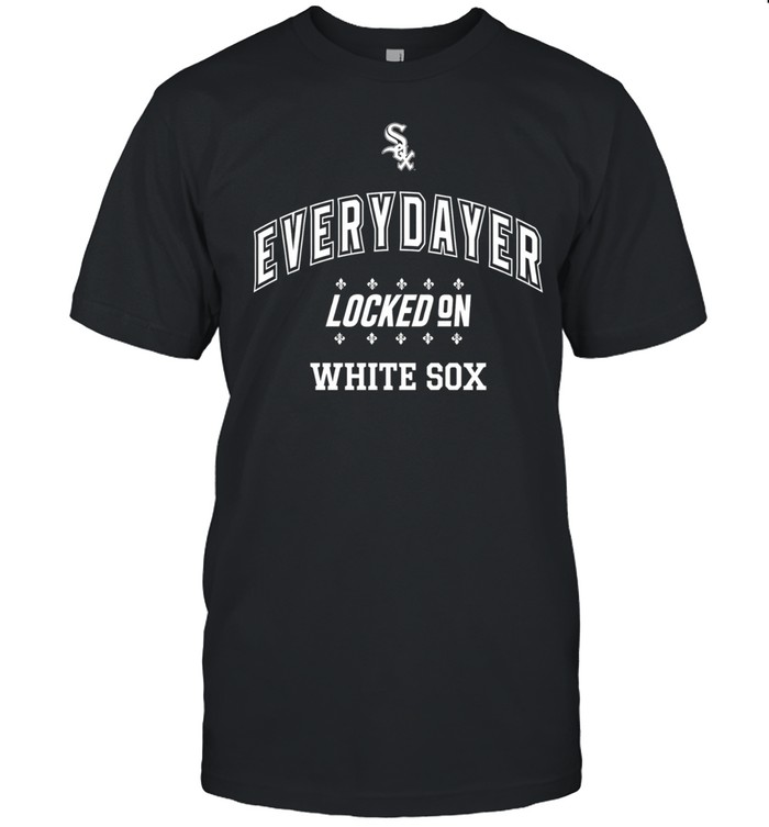 Everydayer Locked on White Sox Chicago Baseball Logo Unisex T-Shirt