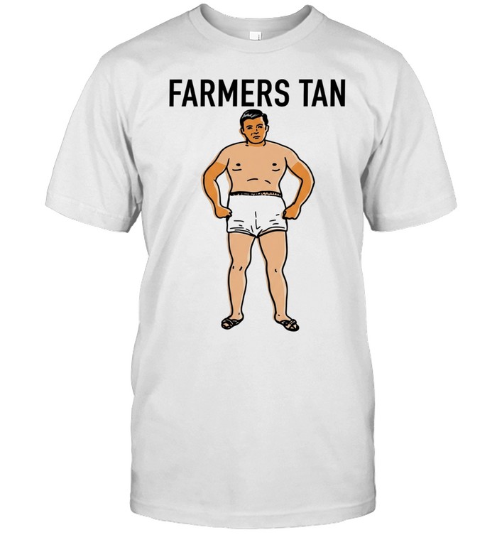 Farmers tan man summer cartoon Unisex T-Shirt