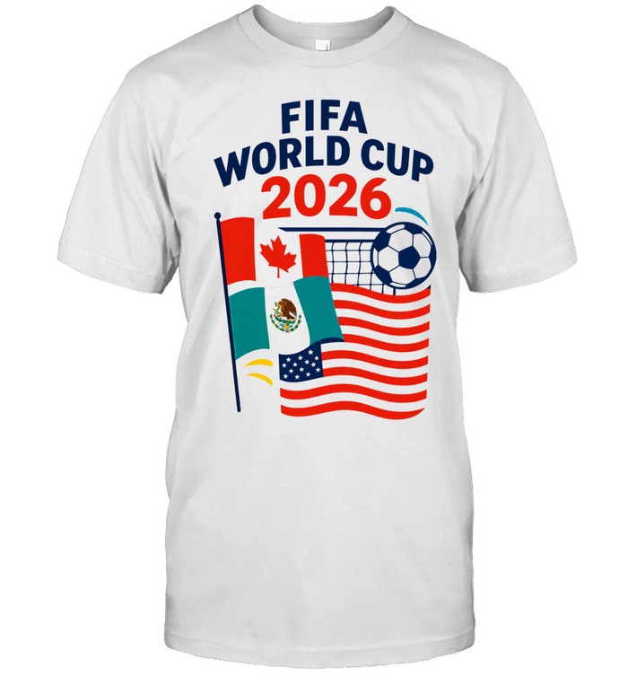 Fifa World Cup 2026 Canada Mexico United States Soccer Unisex T-Shirt