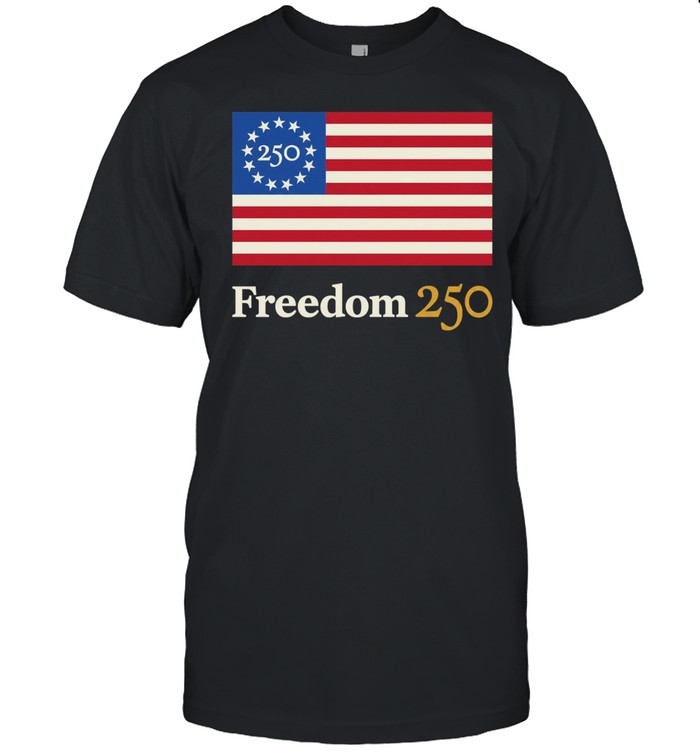 Freedom 250 American flag 1776 2026 Unisex T-Shirt