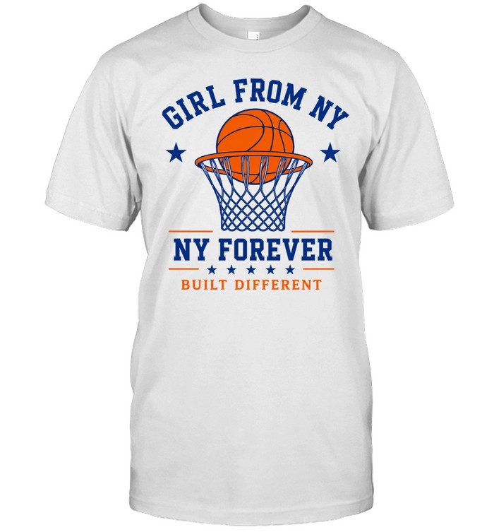 Girl From NY Forever Built Different Basketball Finals 2026 Unisex T-Shirt
