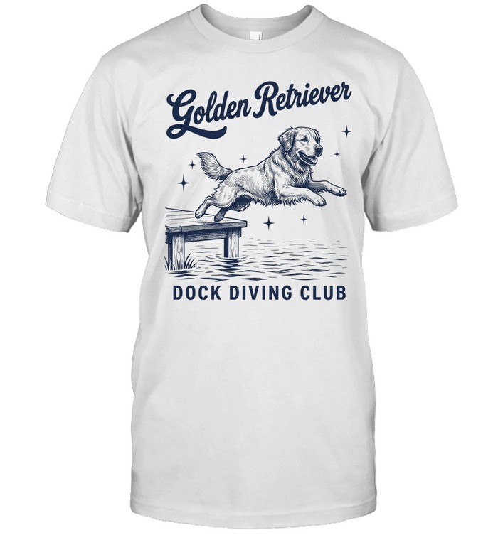 Golden retriever dock diving club Unisex T-Shirt