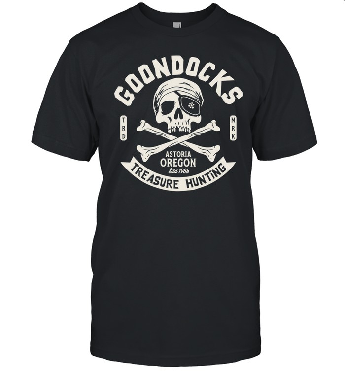 Goondocks Treasure Hunting The Goonies Astoria Oregon 1985 Unisex T-Shirt