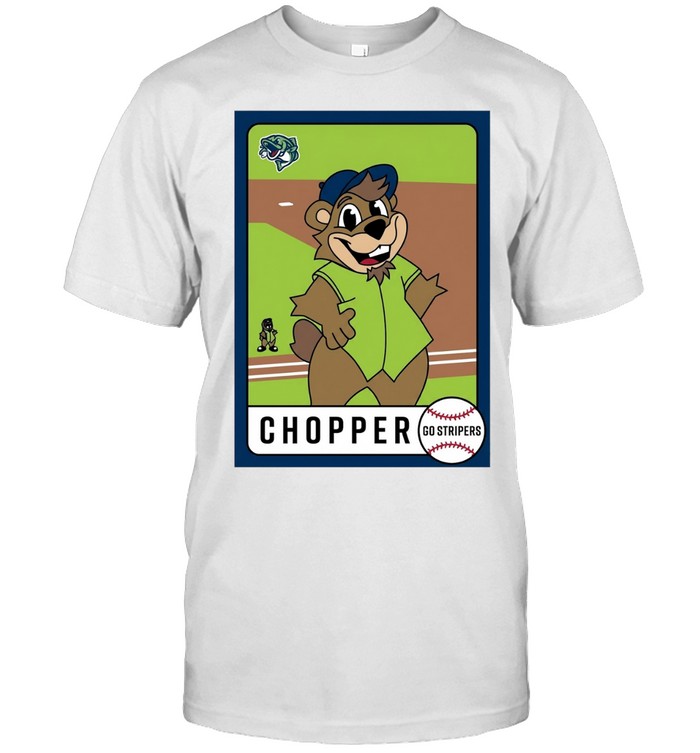 Gwinnett Stripers Chopper Baseball Card Unisex T-Shirt