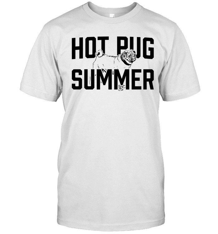 Hot Pug Summer Pug Dog Unisex T-Shirt