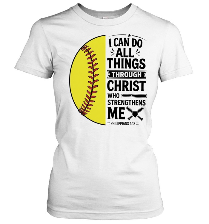 I can all things through Christ who strengthens me vintage Women T-Shirt