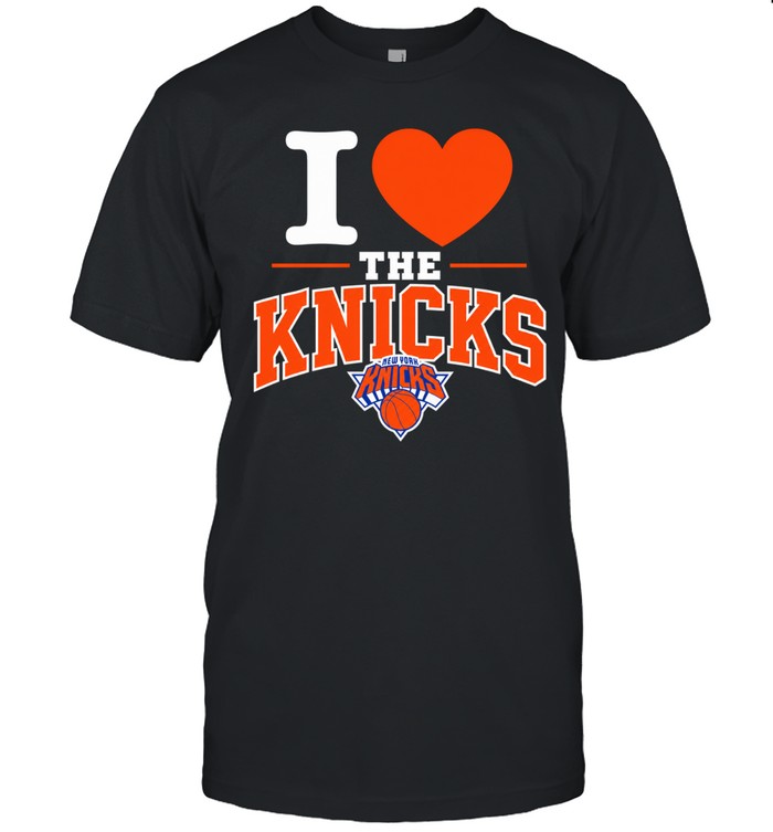 I Love The Knicks Basketball Team Logo Unisex T-Shirt