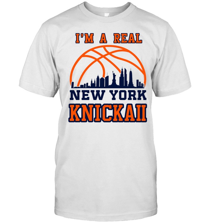 Im A Real New York Knick Basketball Skyline 2026 Unisex T-Shirt