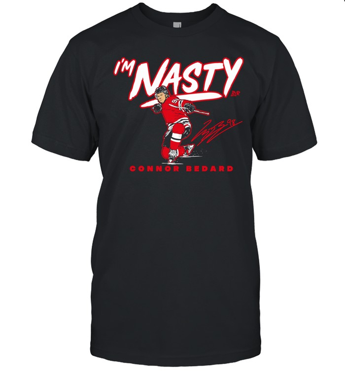 I’m Nasty Connor Bedard Signature Unisex T-Shirt