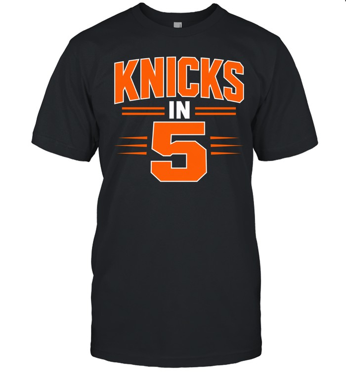 In 5 Orange Typography Basketball Fans Unisex T-Shirt