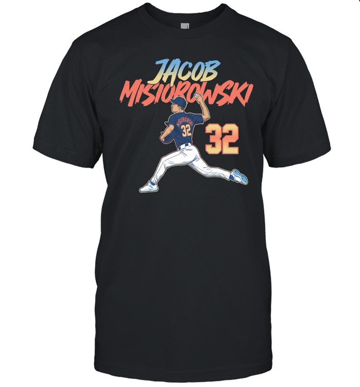 Jacob Misiorowski Milwaukee Brewers Ace Pose Number Unisex T-Shirt