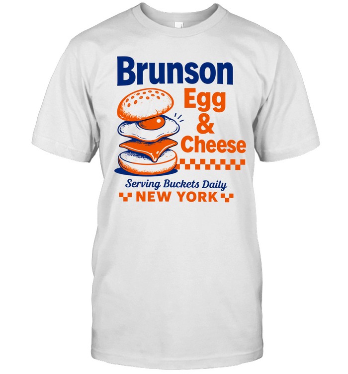 Jalen Brunson Egg And Cheese Serving Buckets Daily Vintage Basketball Unisex T-Shirt
