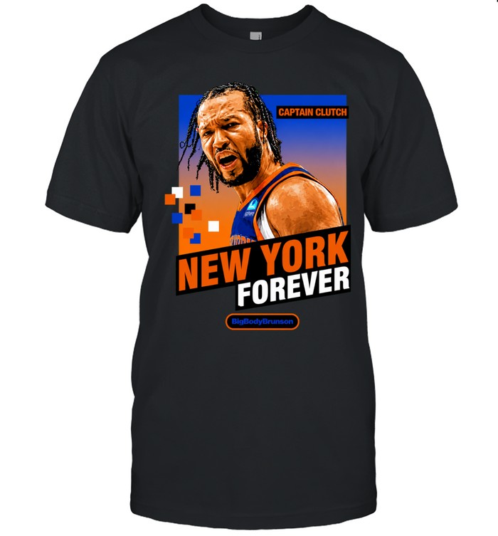 Jalen Brunson New York Forever Captain Clutch Knicks Finals 2026 Unisex T-Shirt