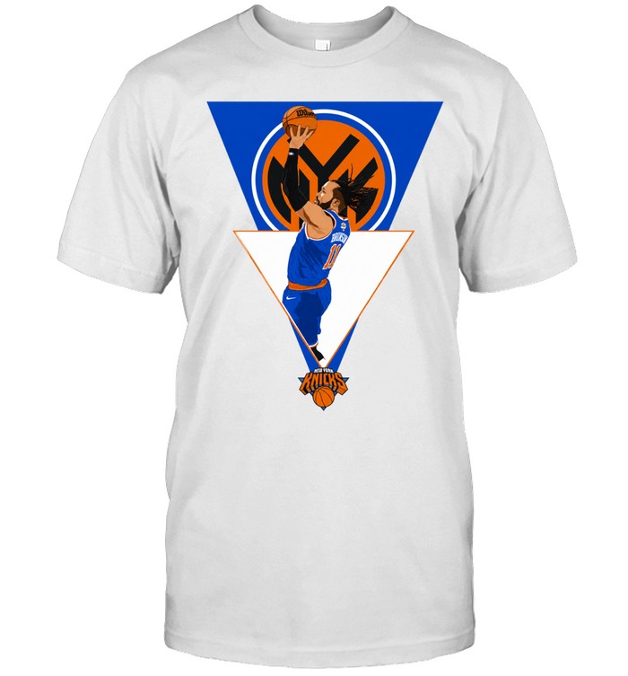 Jalen Brunson New York Knicks Triangle Retro Unisex T-Shirt