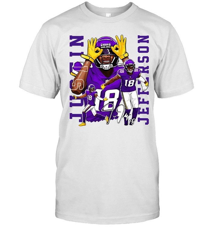 JJ Minnesota Vikings SKOL Signature Unisex T-Shirt