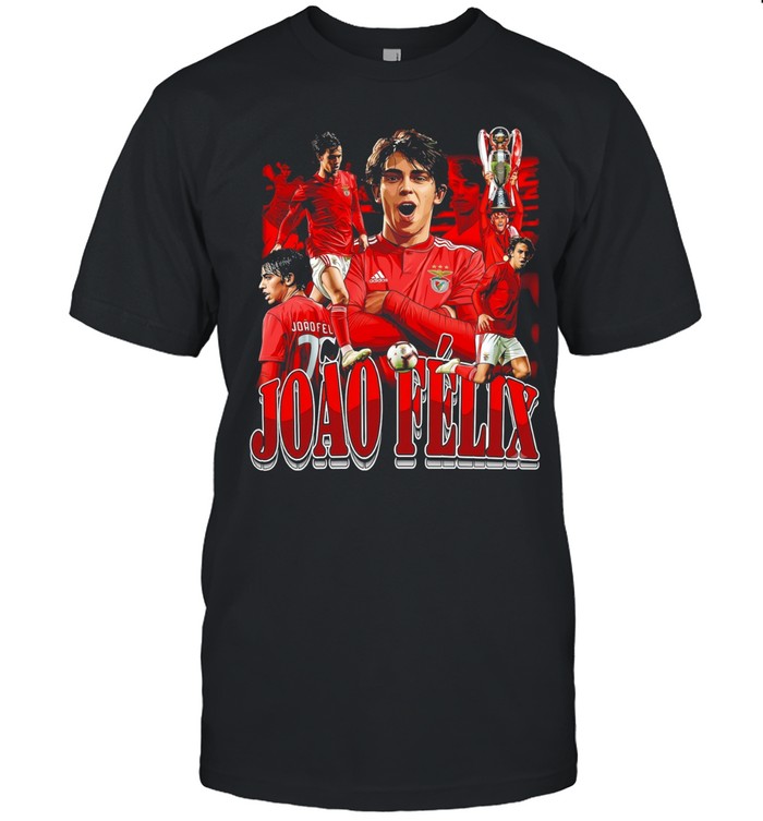 Joao Felix SL Benfica Tribute Portuguese Football graphic Unisex T-Shirt