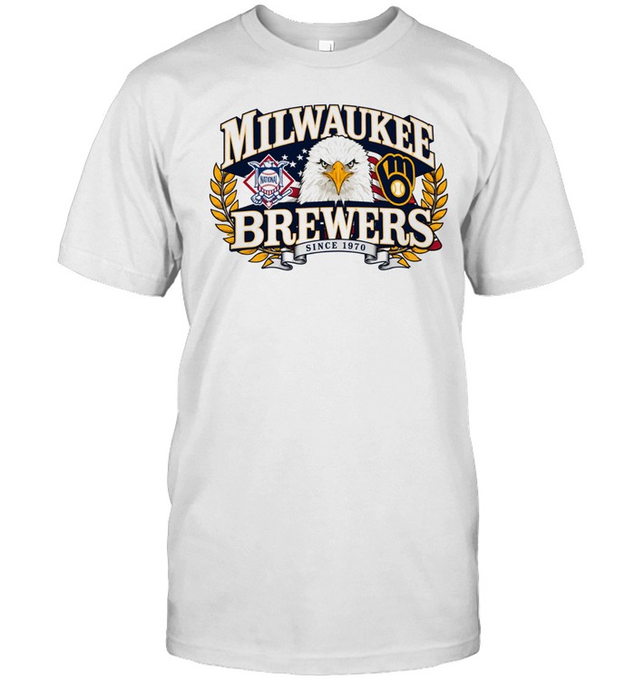 Milwaukee Brewers ’47 Americana Eagle Hitch Adjustable Unisex T-Shirt