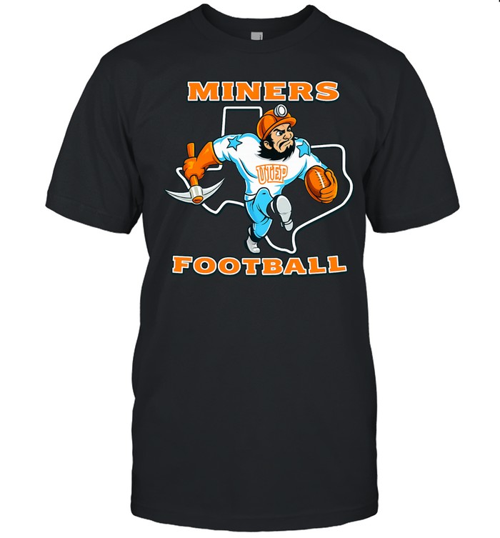 Miners Football Mascot Vintage Sports Unisex T-Shirt
