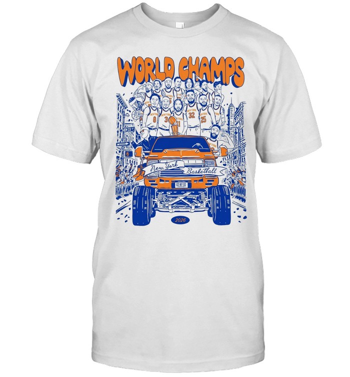 New York Knicks 2026 World Basketball Unisex T-Shirt