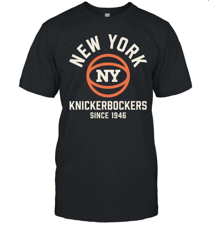 New York Knicks knickerbockers since 1946 wordmark badge Unisex T-Shirt