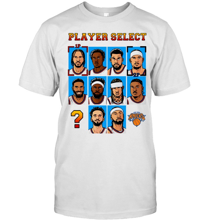 New York Knicks Player Select Roster Basketball Team Unisex T-Shirt