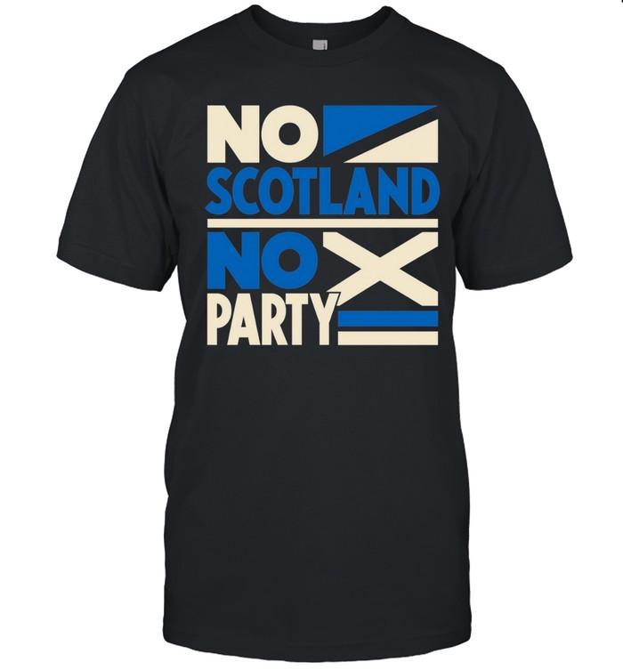 No Scotland No Party Scottish Football Unisex T-Shirt