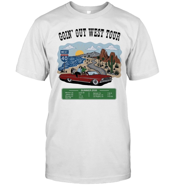 Panic Goin’ out west tour Summer 2026 Unisex T-Shirt