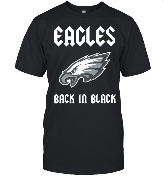 Philadelphia Eagles back in black logo Unisex T-Shirt