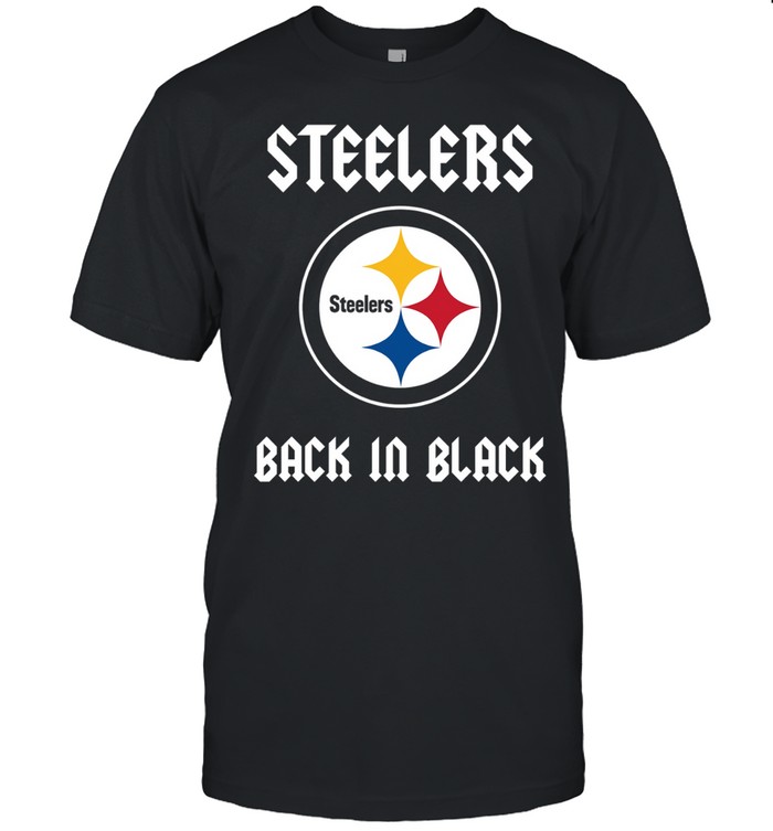 Pittsburgh Steelers back in black logo Unisex T-Shirt
