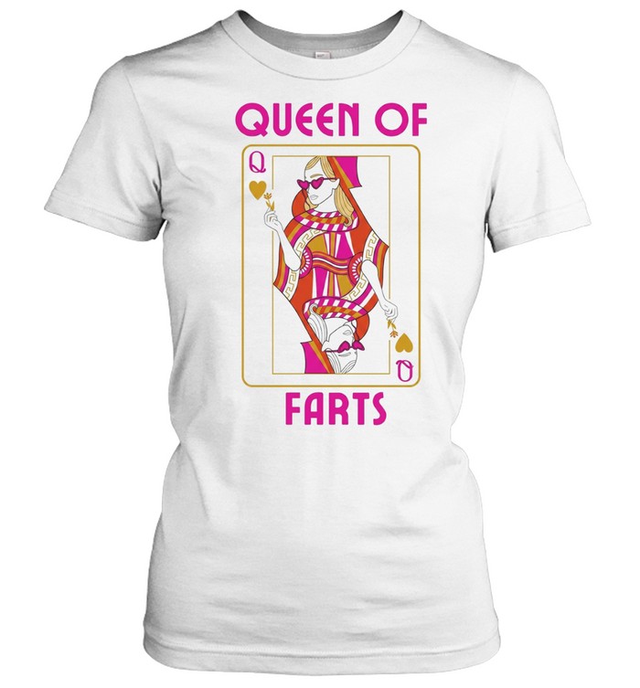 Queen Of Farts cards Women T-Shirt