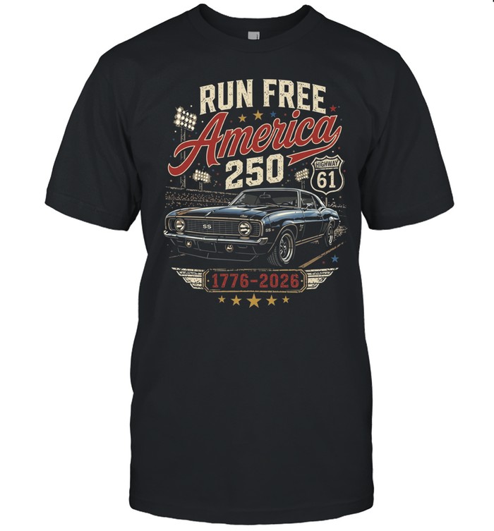 Run free America 250 years of working class thunder Unisex T-Shirt