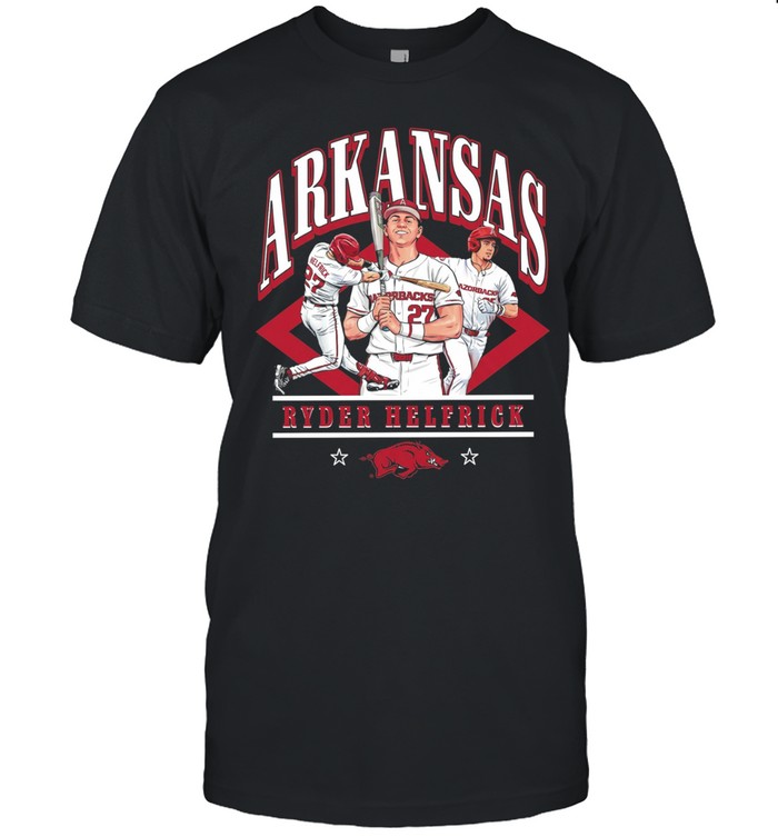 Ryder Helfrick Arkansas Razorbacks Baseball Unisex T-Shirt