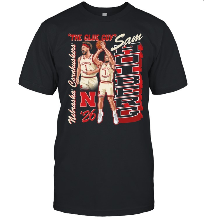 Sam Hoiberg The Glue Guy Nebraska Cornhuskers 26 Unisex T-Shirt