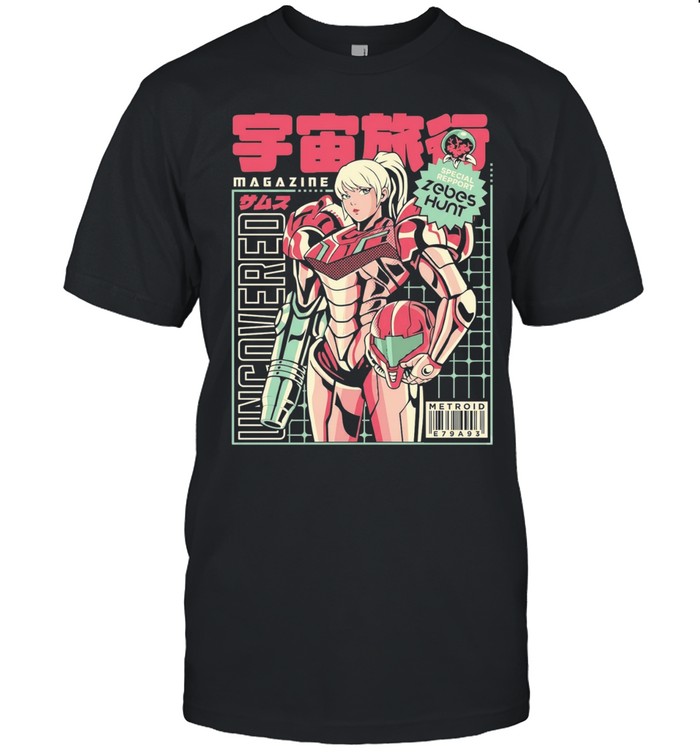 Samus Aran from Metroid Uncovered Magazine Unisex T-Shirt