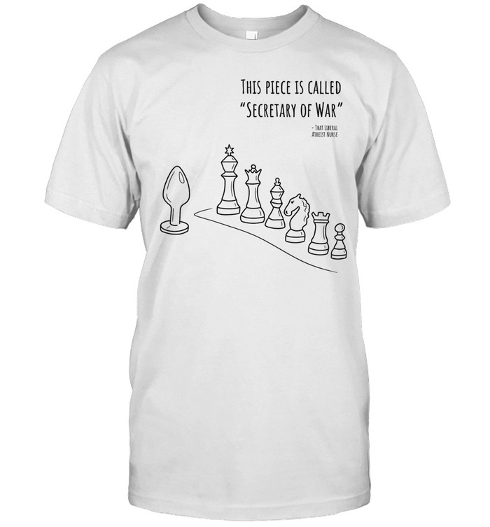 Secretary of War Chess Piece Anal Plug funny Unisex T-Shirt