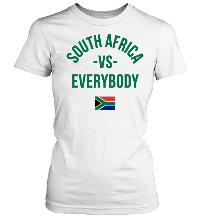 South Africa vs Everybody Patriotic Women T-Shirt