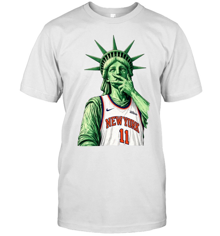 Statue of Liberty Jalen Brunson 11 Basketball Jersey Unisex T-Shirt