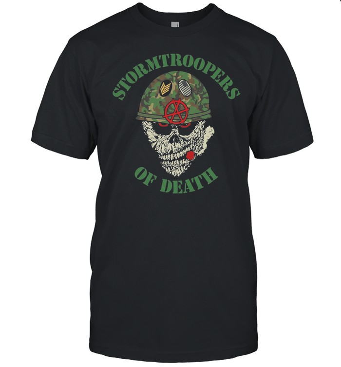 Stormtroopers of Death SOD Military Skull Helmet Thrash Metal Unisex T-Shirt