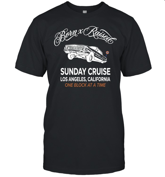 Sunday Cruise Los Angeles California One Block At A Time Unisex T-Shirt