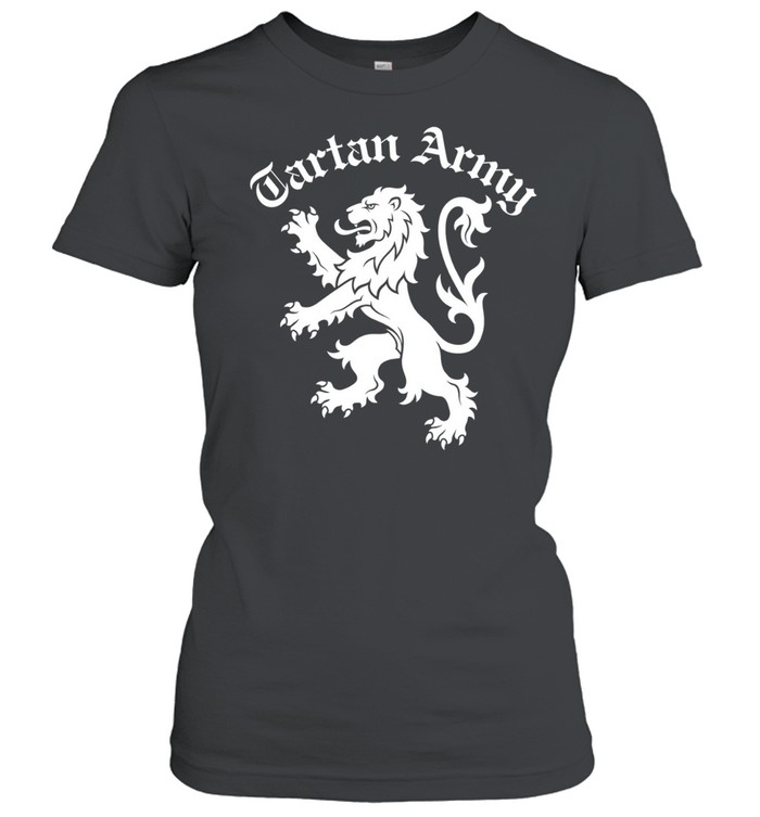 Tartan Army Scotland Patricotic Women T-Shirt